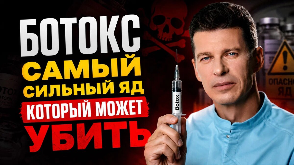 Ботокс самый сильный яд, который может убить