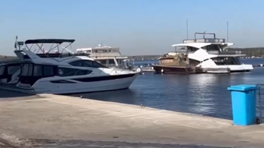 В осенний теплый день, классно провели время на водохранилище.