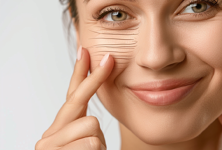 Контурная пластика носослёзной борозды