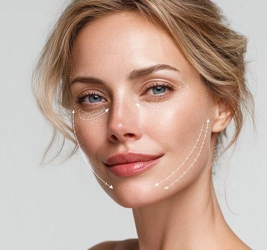 Контурная пластика нижней трети лица, брылей