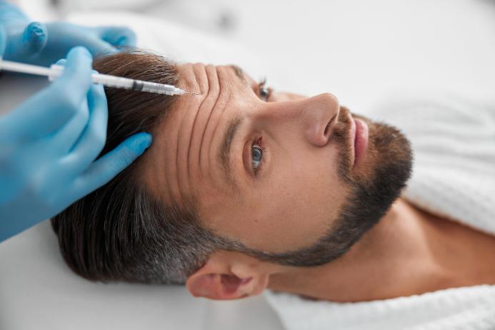 Коррекция мимических морщин ботоксом