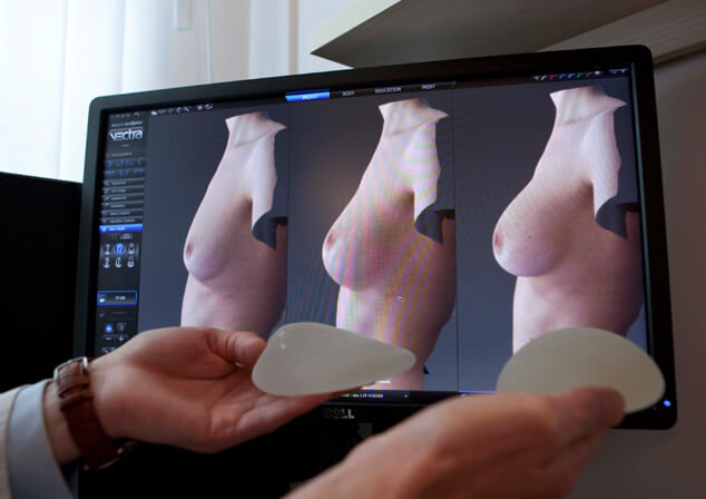 3Д моделирование груди