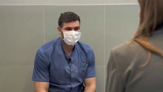 Пациентка стопроцентно довольна.